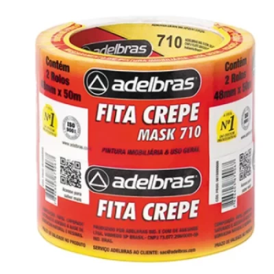 Fita Crepe Mask - 48mm X 50m - UN - Adelbras