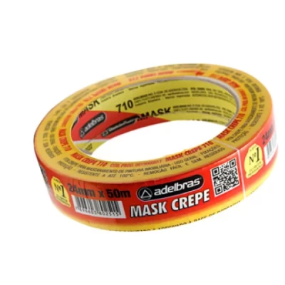 Fita Crepe Mask - 24mm X 50m - UN - Adelbras