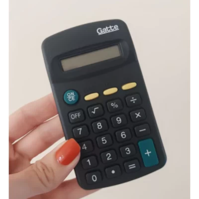 Calculadora de bolso 8 dígitos - Modelo 402 - Gatte