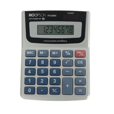 Calculadora Eletrônica PS-8985 8 Dígitos - Hoopson
