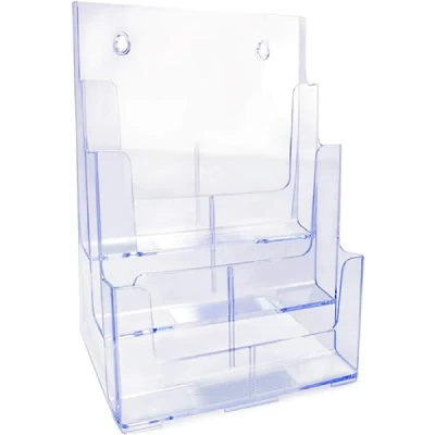 Organizador Triplo Vertical Cristal - Waleu