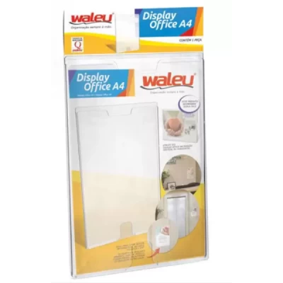 Display Quadro Multiuso A4 Cristal - Waleu