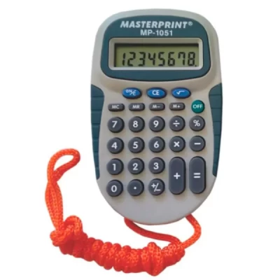 Calculadora Eletrônica 8 Dígitos MP1051 - Masterprint
