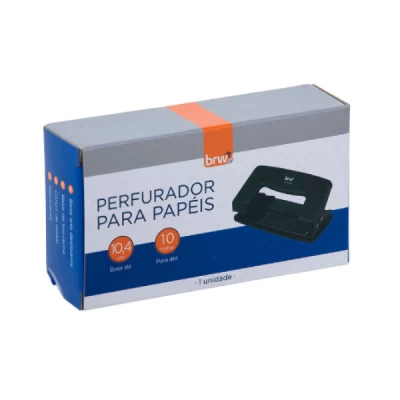 Perfurador de metal 2 furos até 10 folhas - PF1000 - BRW