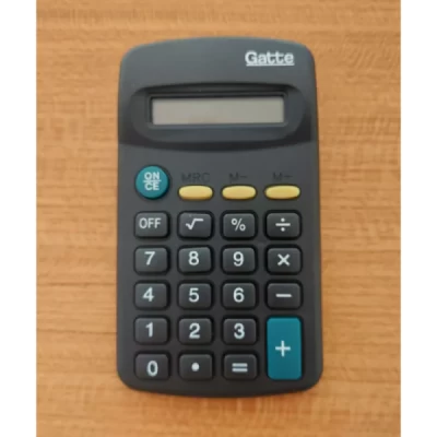 Calculadora de bolso 8 dígitos - Modelo 402 - Gatte
