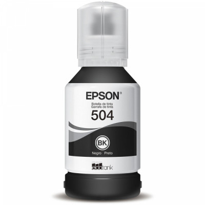 Garrafa para Ecotank preto T504 - T504120AL - Epson CX 1 UN