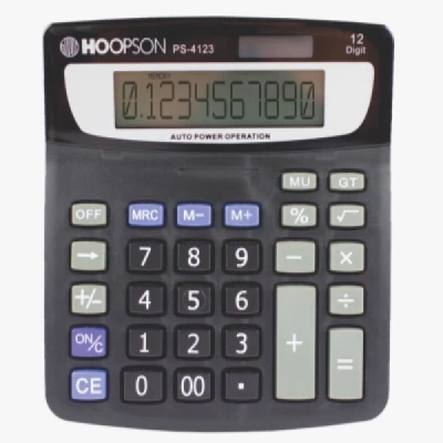 Calculadora 12 Dígitos Números Grandes Função Raiz Quadrada PS-4123 - Hoopson